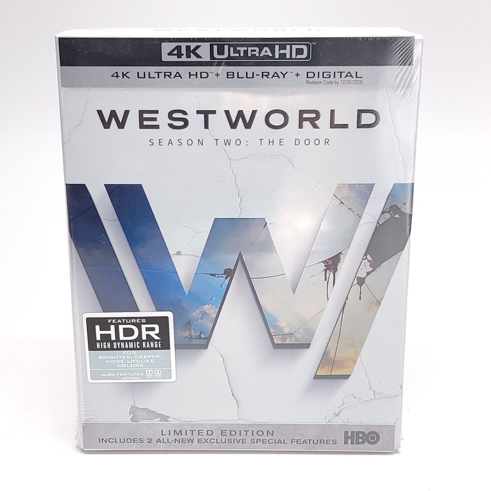 Westworld Season 2 The Door 4K Ultra HD Blu-ray Digital Limited Edition New